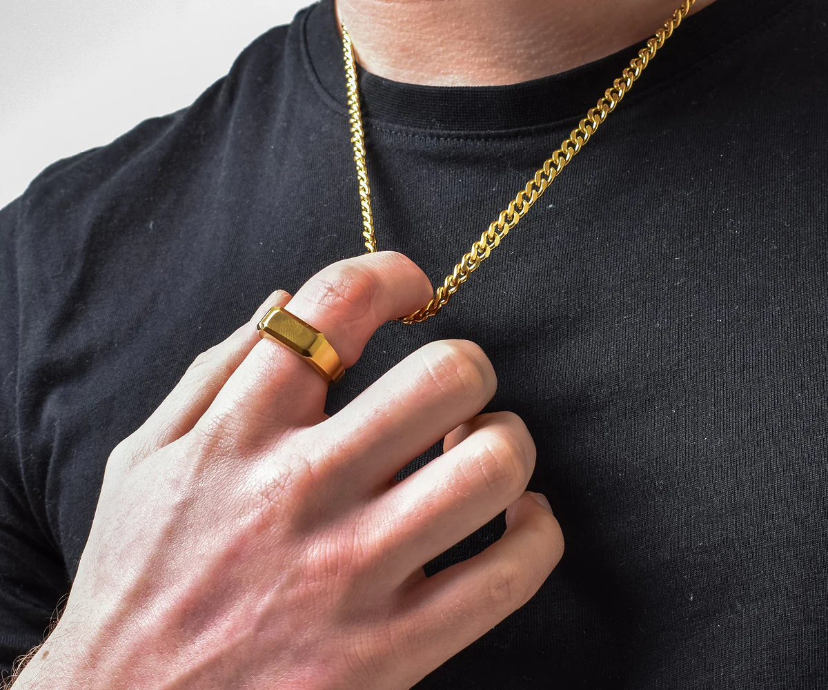 Engravd Gold Ring - Personalised Initials - Image 2