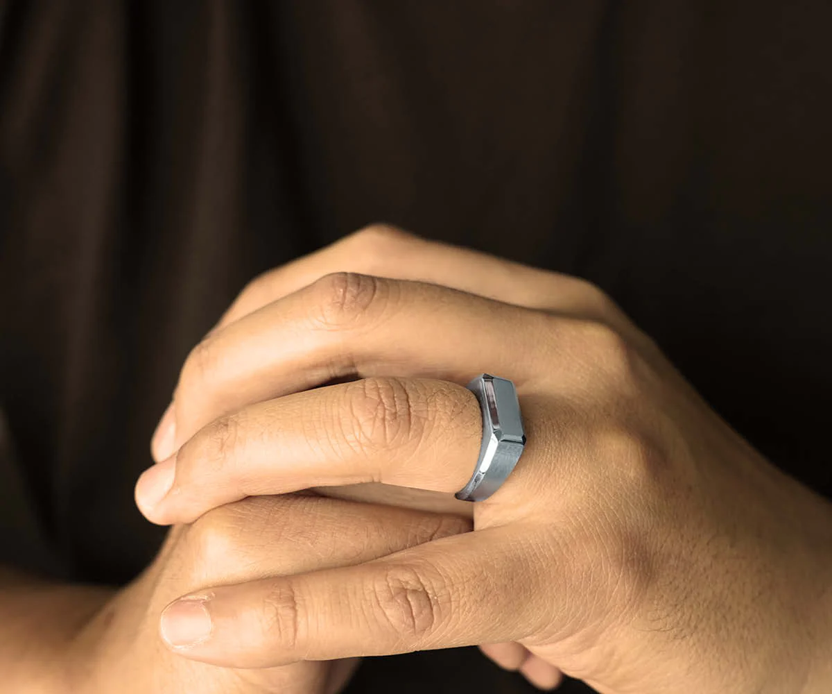 Engravd Silver Ring - Personalised Initials - Image 4