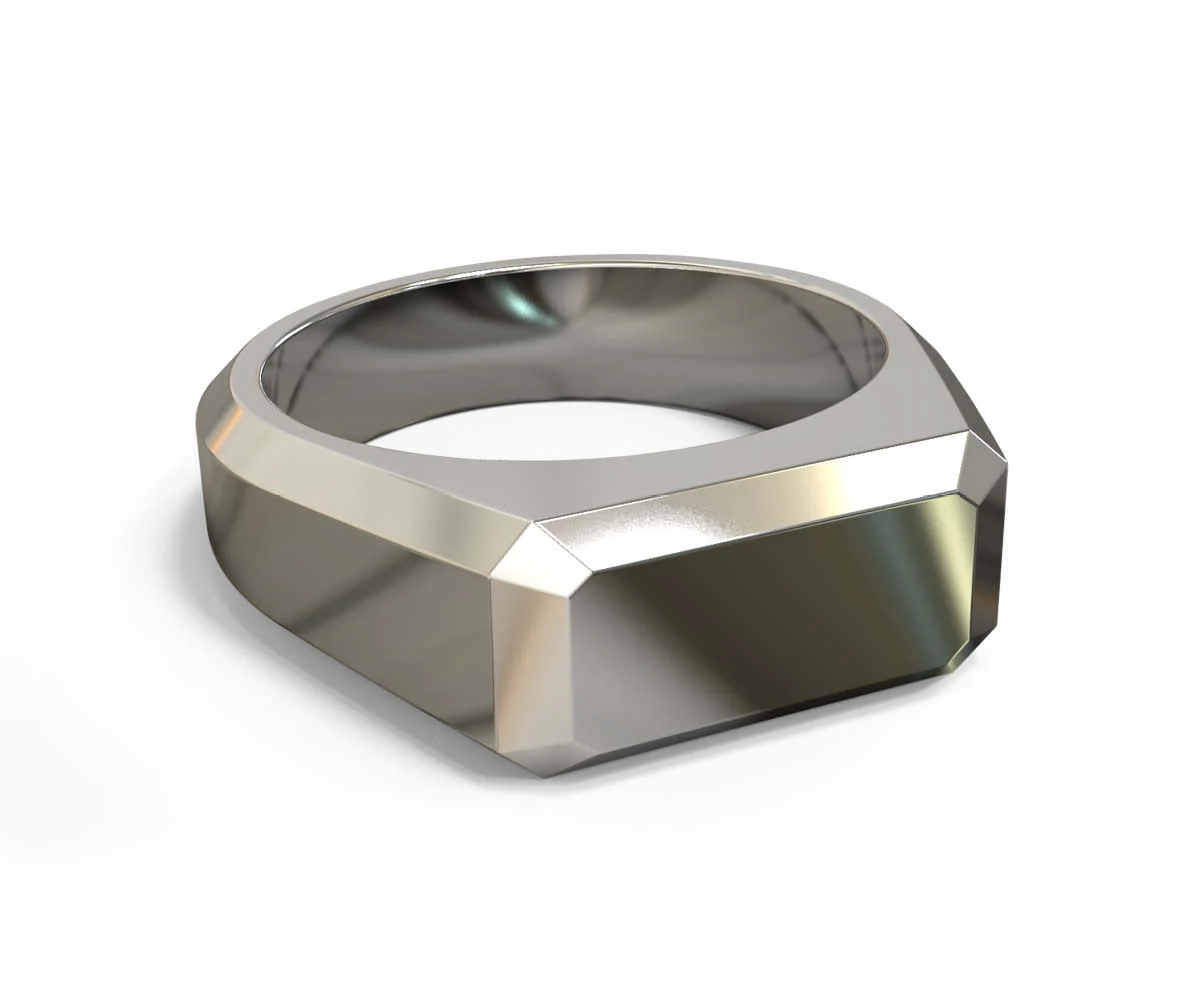 Engravd Silver Ring - Personalised Initials - Image 6