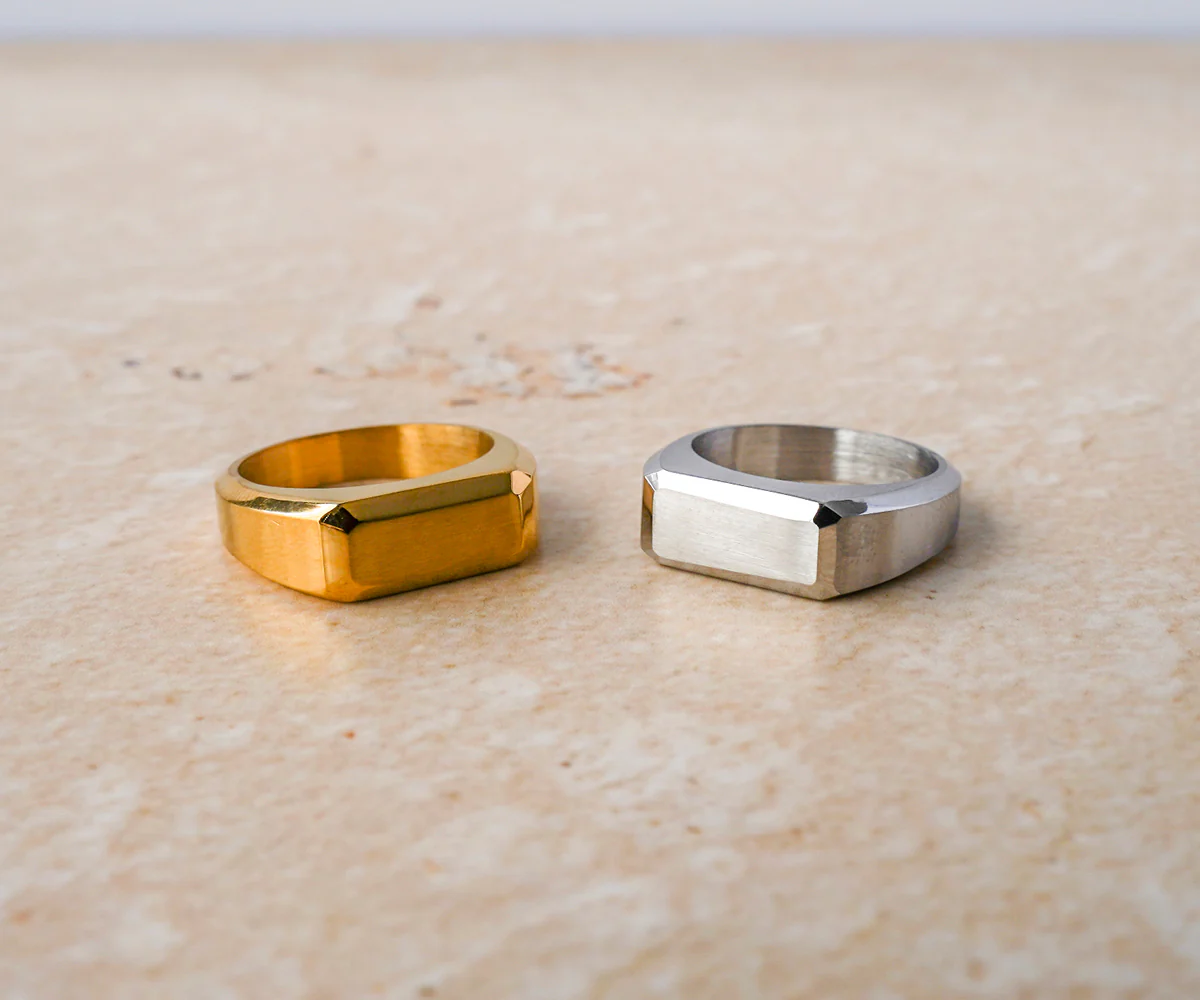 Engravd Silver Ring - Personalised Initials - Image 9