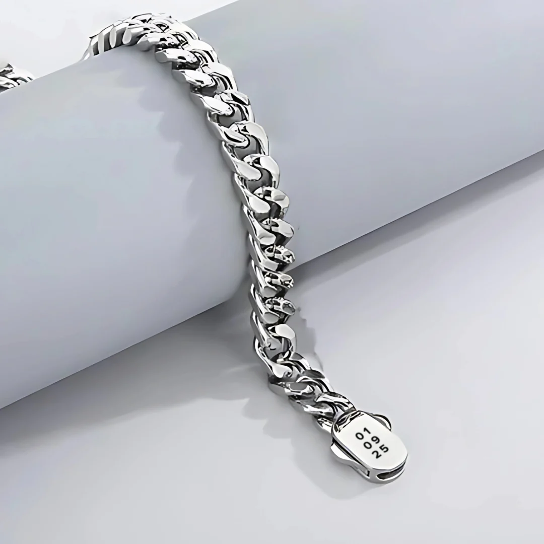Gold Cuban Chain Bracelet - Image 7