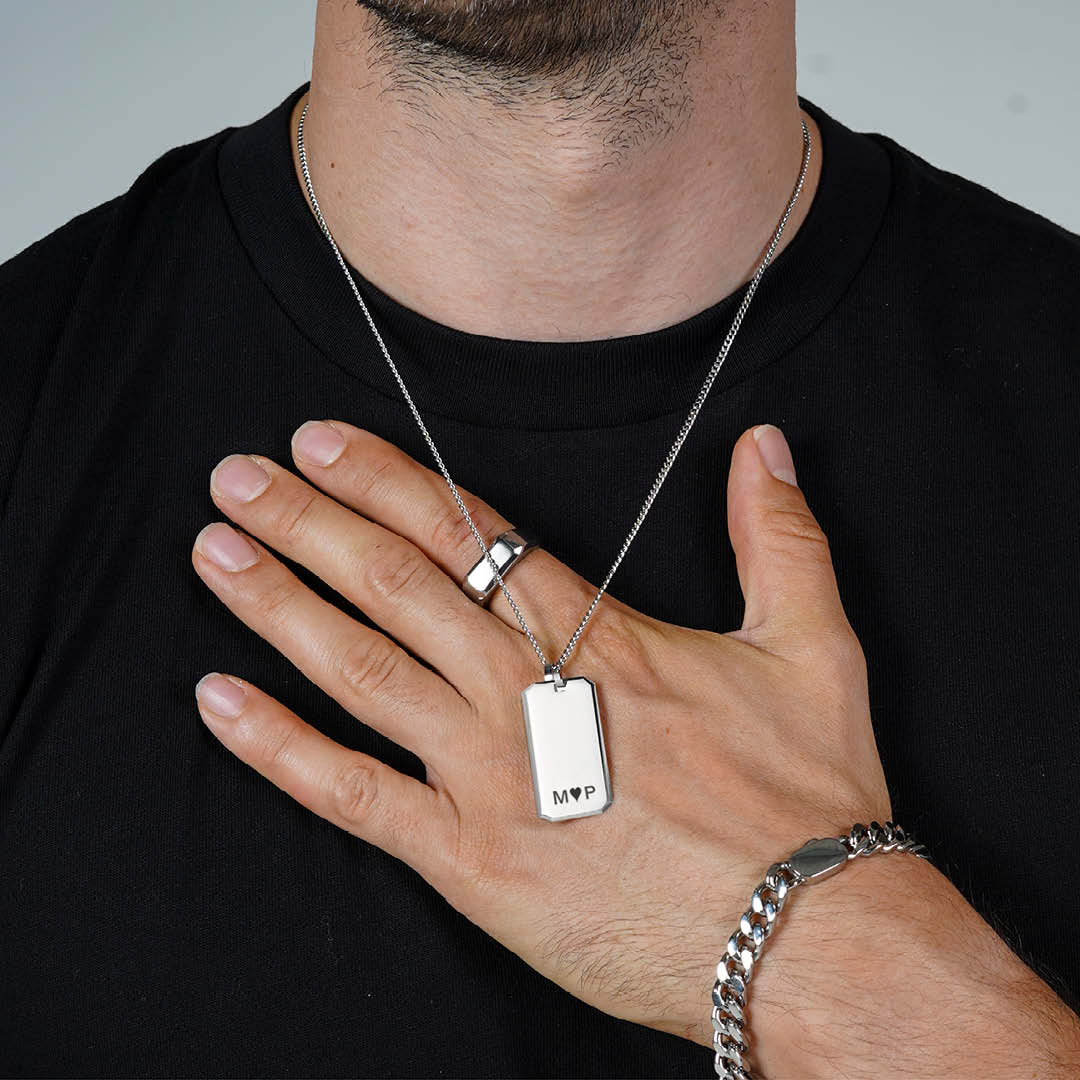 Knox Necklace - Initials - Image 2