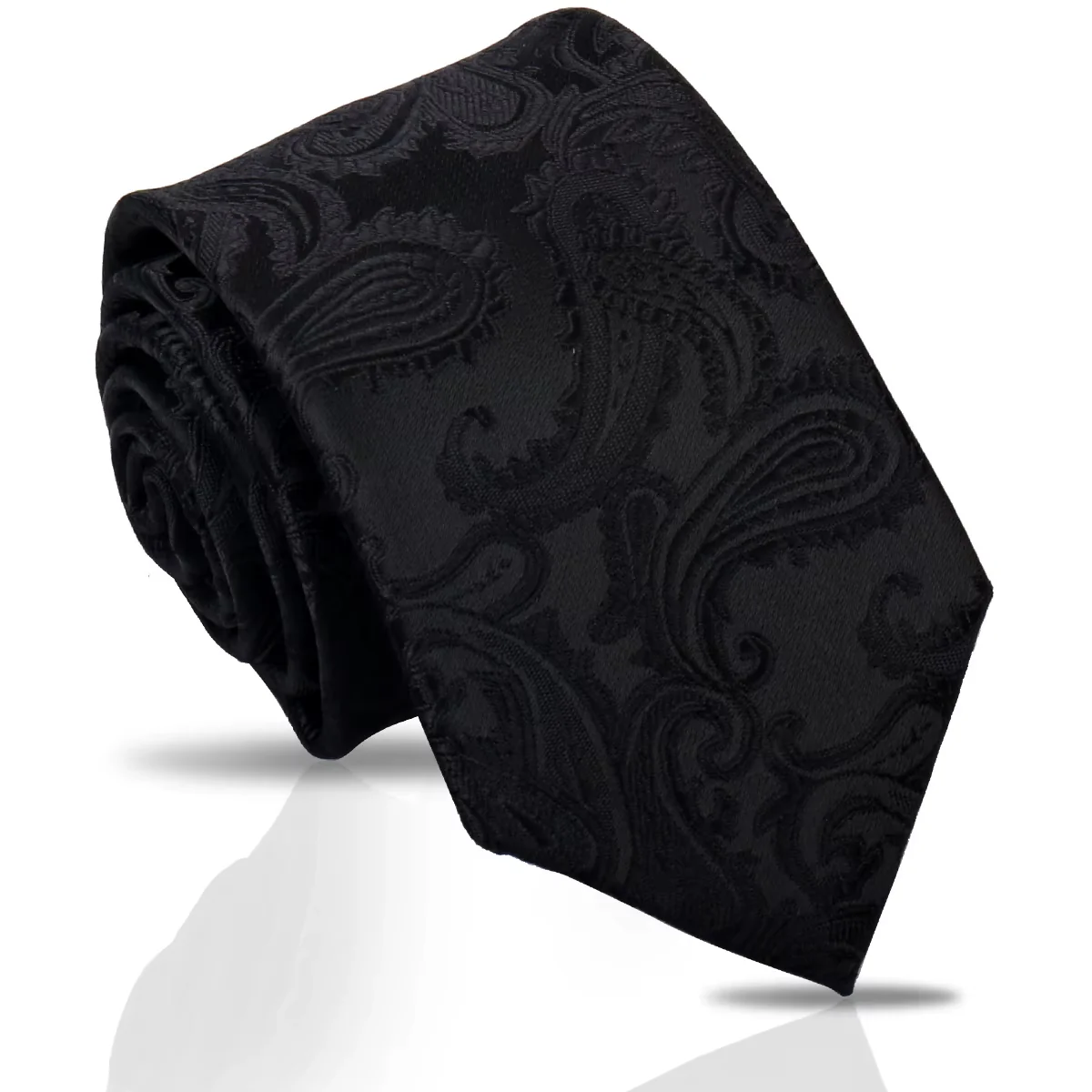 Paisley Black Tie