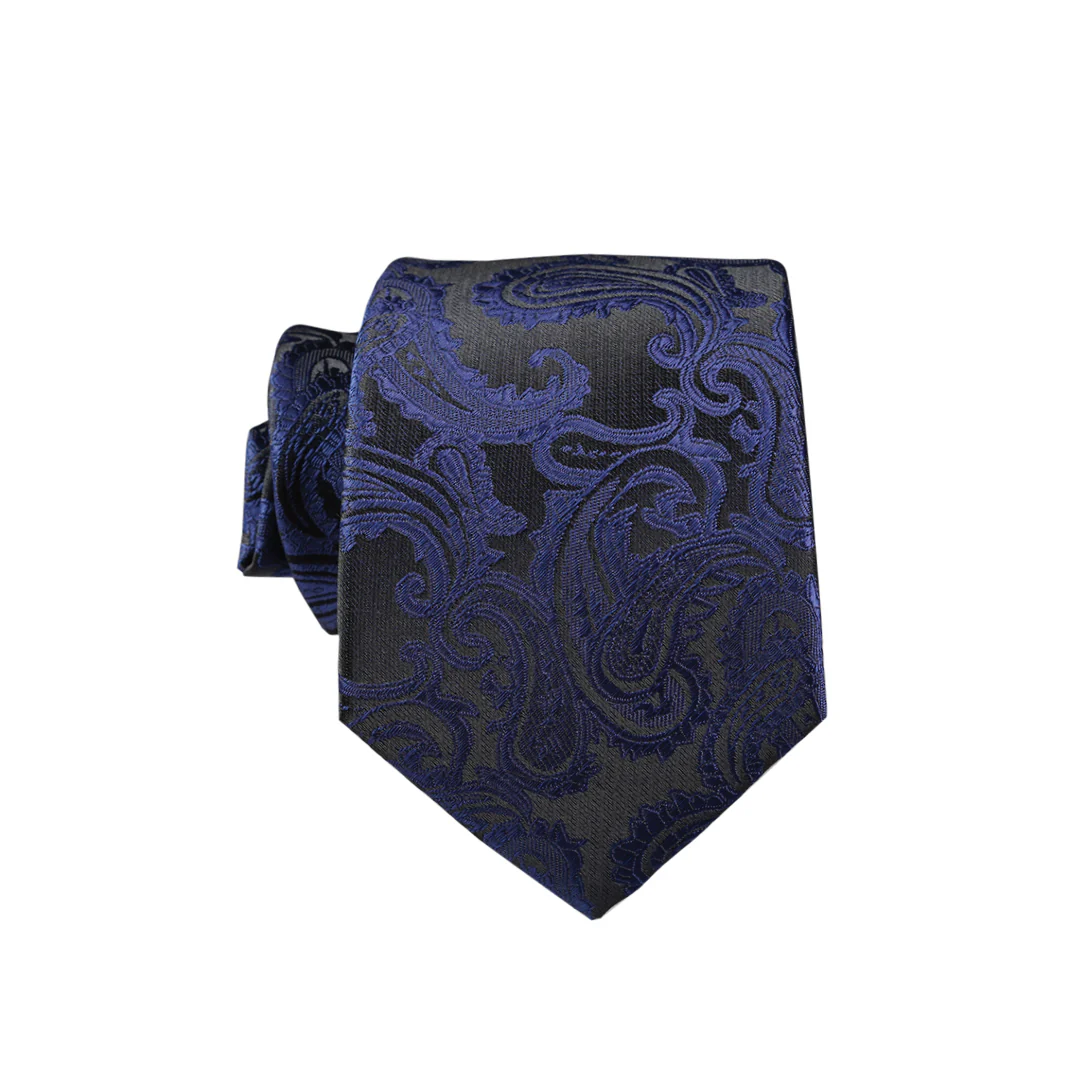 Paisley Blue Tie - Image 4