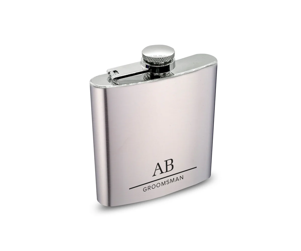 Premium Stainless Steel Hip Flask and Cuff Link set Giftbox - Image 4