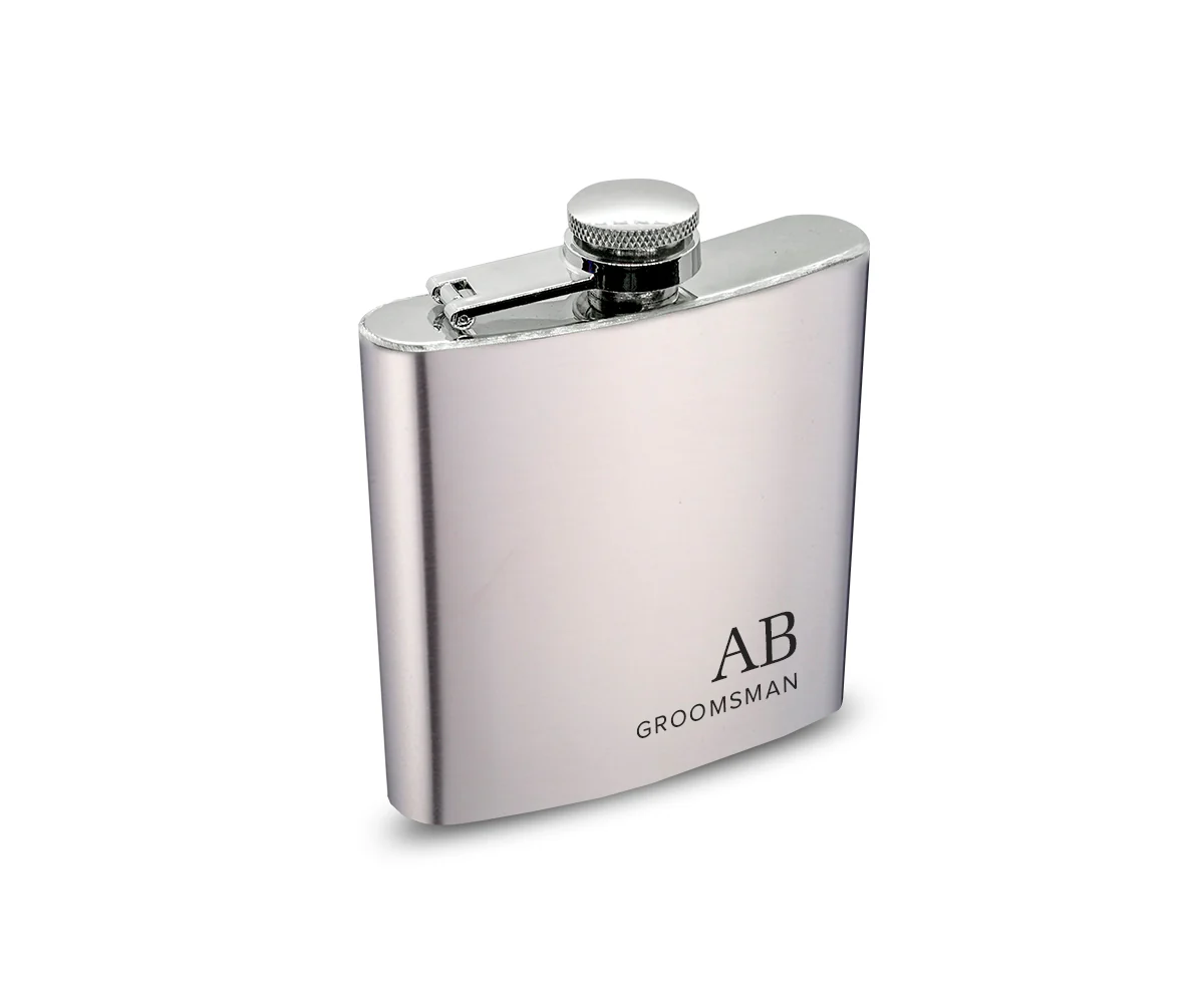 Premium Stainless Steel Hip Flask and Cuff Link set Giftbox - Image 5