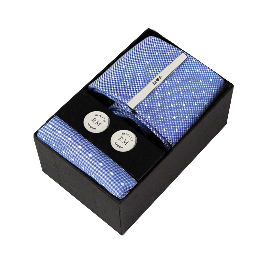Blue Skylight Spot Tie - Image 2